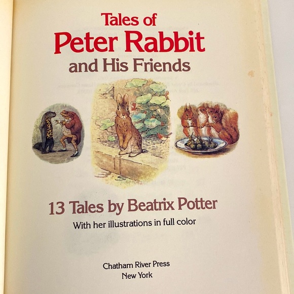 1984 Tales of Peter Rabbit &His Friends.13 Beatrix Potter Stories &Illustrations - Picture 6 of 10